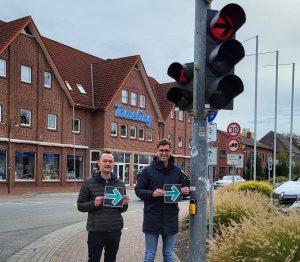 CDU-Ortsverband Friesoythe will Grünpfeil für Rechtsabbieger von Europa- in Kirchstraße