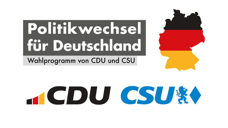 CDU/CSU-Wahlprogramm zur Bundestagswahl 2025