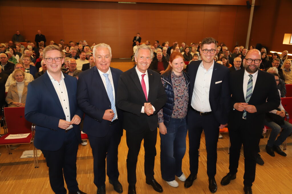 Christian Wulff in Friesoythe: „Setzen Sie sich ein für unsere Demokratie“